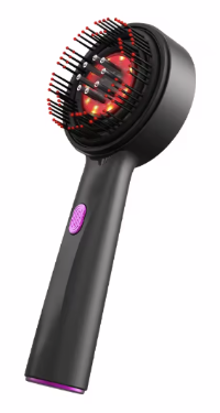 Red light therapy brush